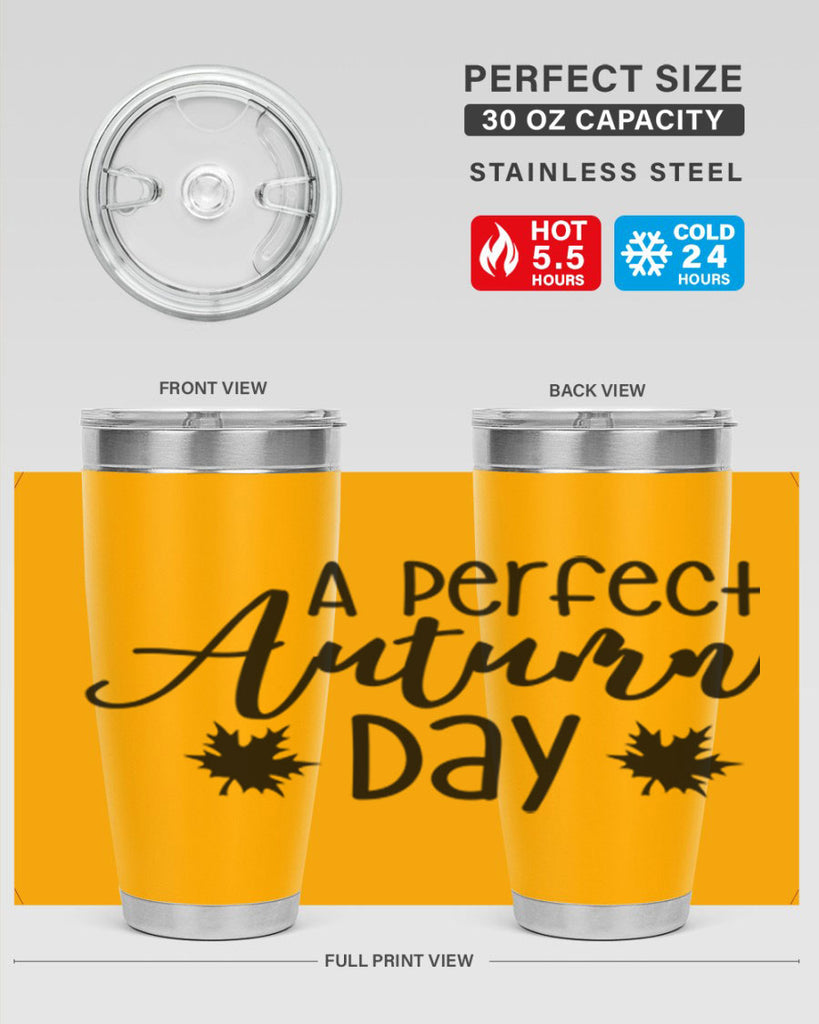 My Perfect Autumn Day 438#- fall- Tumbler