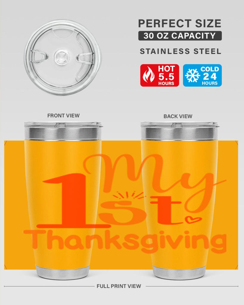 My st Thanksgiving Design 431#- fall- Tumbler