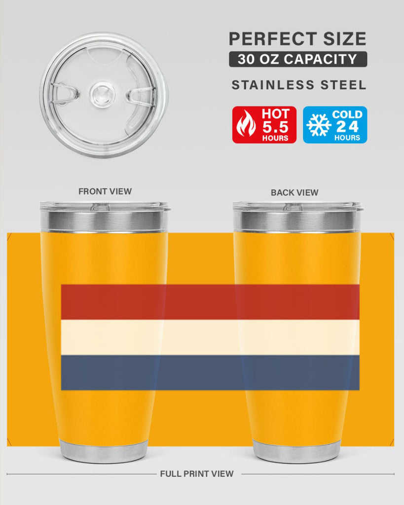 Netherlands 75#- world flags- Tumbler