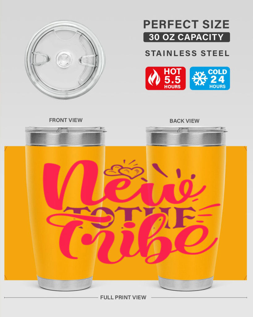 New To the Tribe Style 214#- baby- tumbler