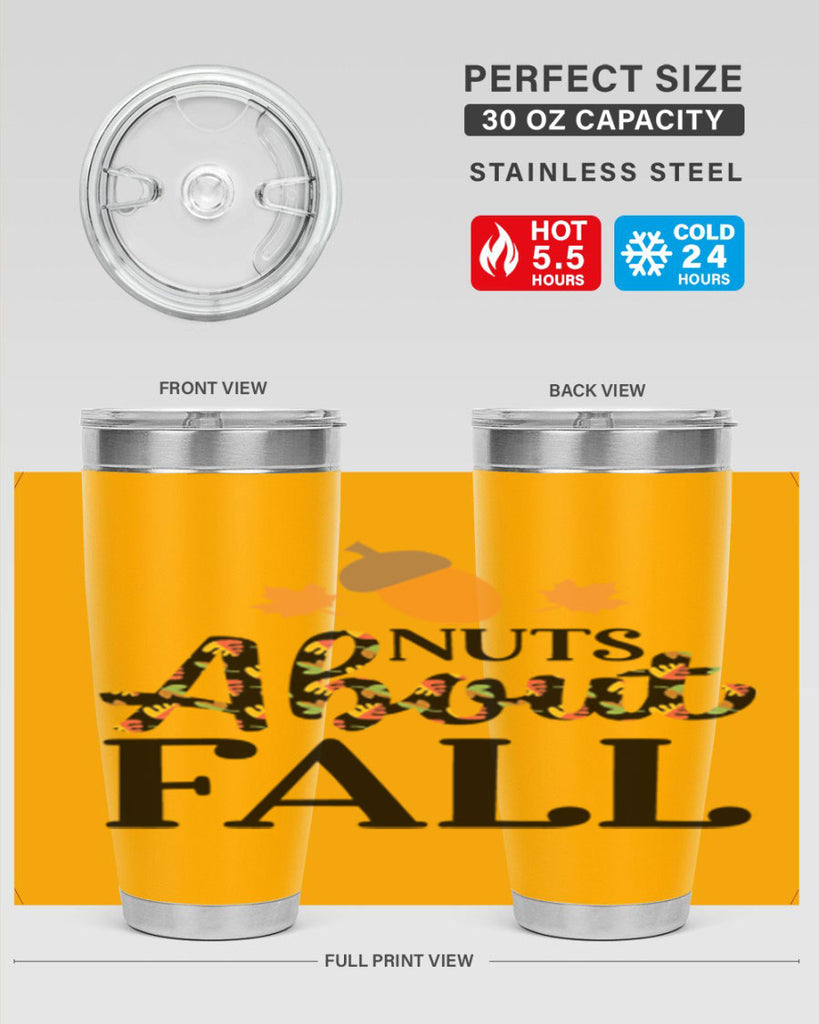 Nutsaboutfall 447#- fall- Tumbler