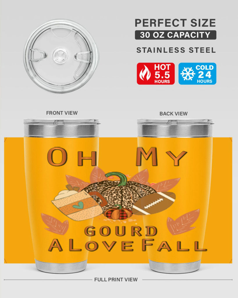 Oh My Gourd A Love Fall 452#- fall- Tumbler