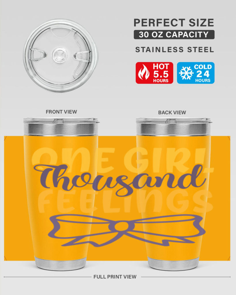 One Girl Thousand Feelings Style 208#- baby- tumbler