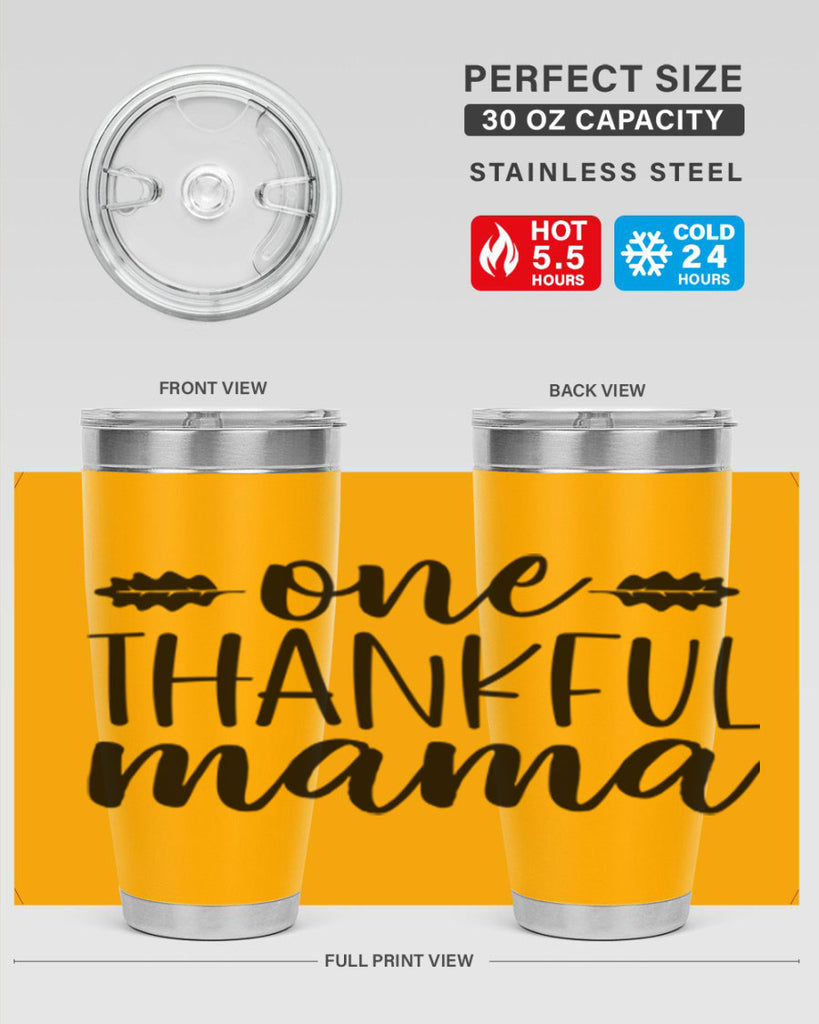 One Thankful Mama 464#- fall- Tumbler