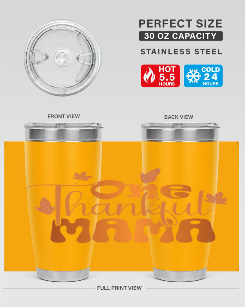 One Thankful Mama 465#- fall- Tumbler