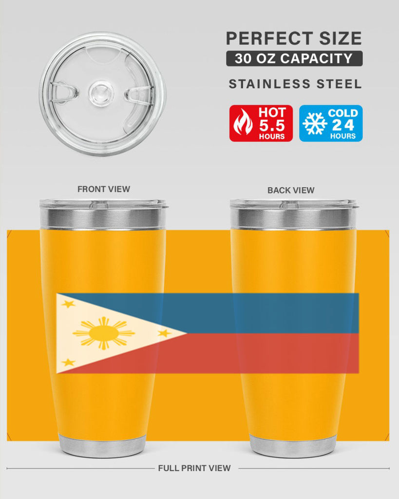 Philippines 59#- world flags- Tumbler