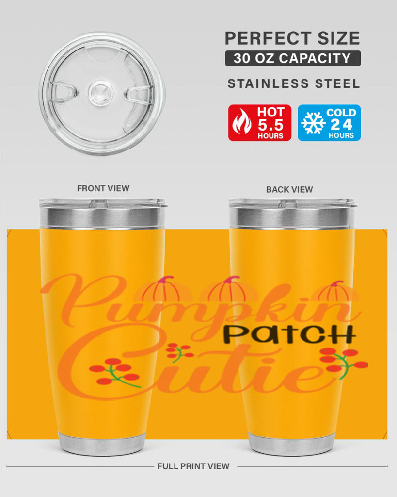 Pumpkin Patch Cutie 529#- fall- Tumbler