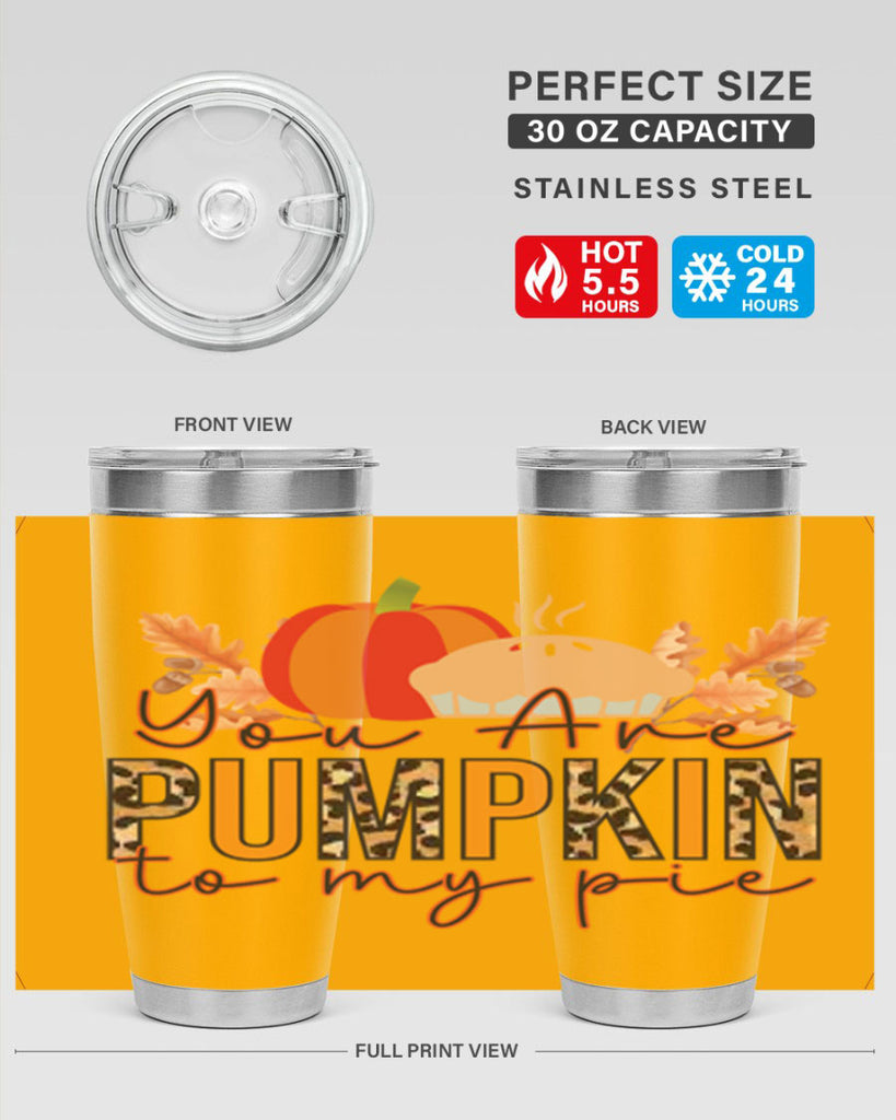 Pumpkin Pie Fall 531#- fall- Tumbler