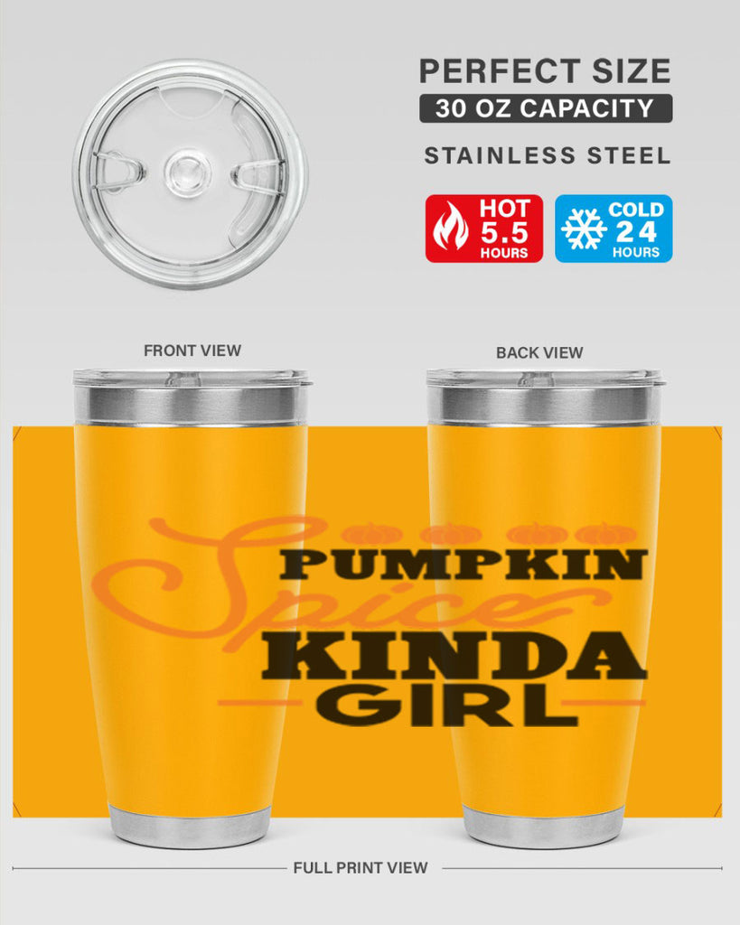 Pumpkin Spice Kinda Girl 552#- fall- Tumbler