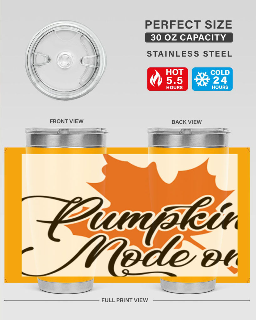 PumpkinModeondesign 563#- fall- Tumbler