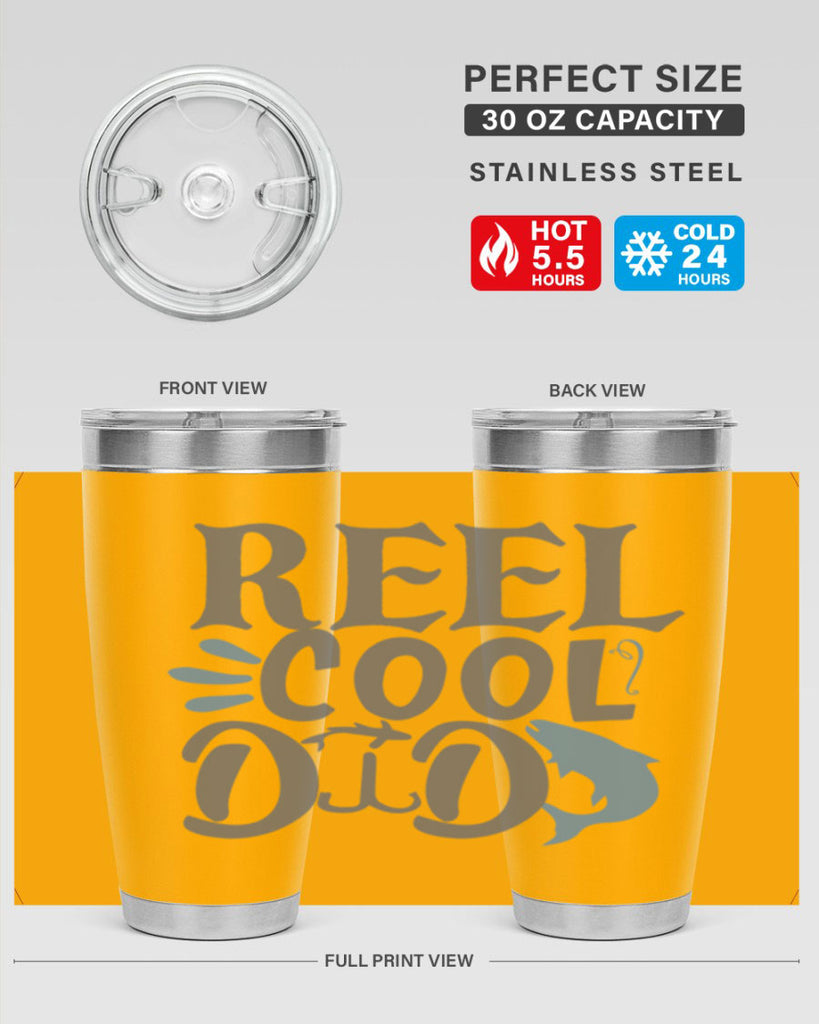 Reel Cool Dad 68#- dad- Tumbler