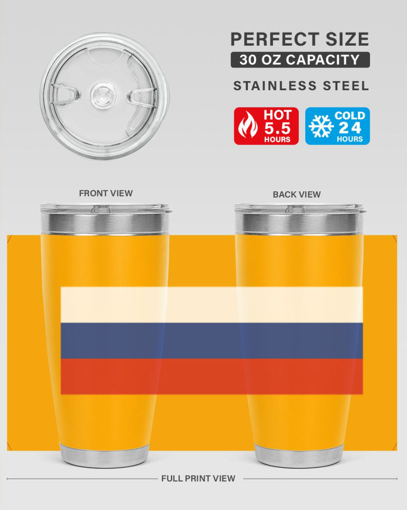 Russia 54#- world flags- Tumbler