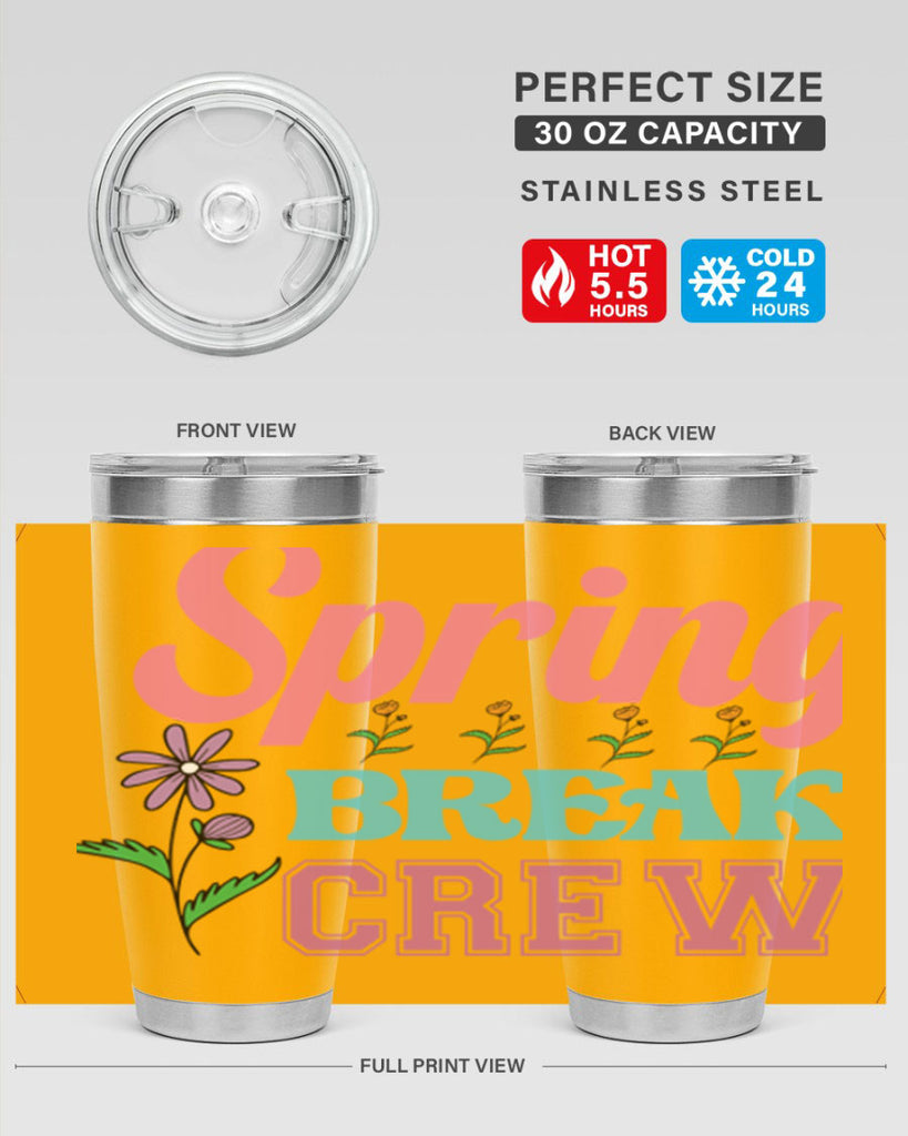 Spring Break Crew  484#- spring- Tumbler