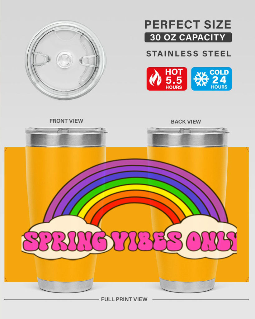 Spring Vibes Only477#- spring- Tumbler