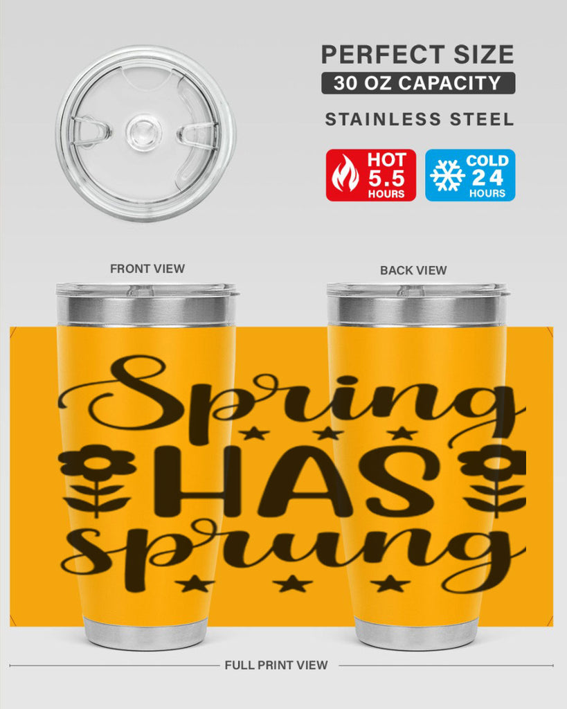 Spring has sprung  491#- spring- Tumbler