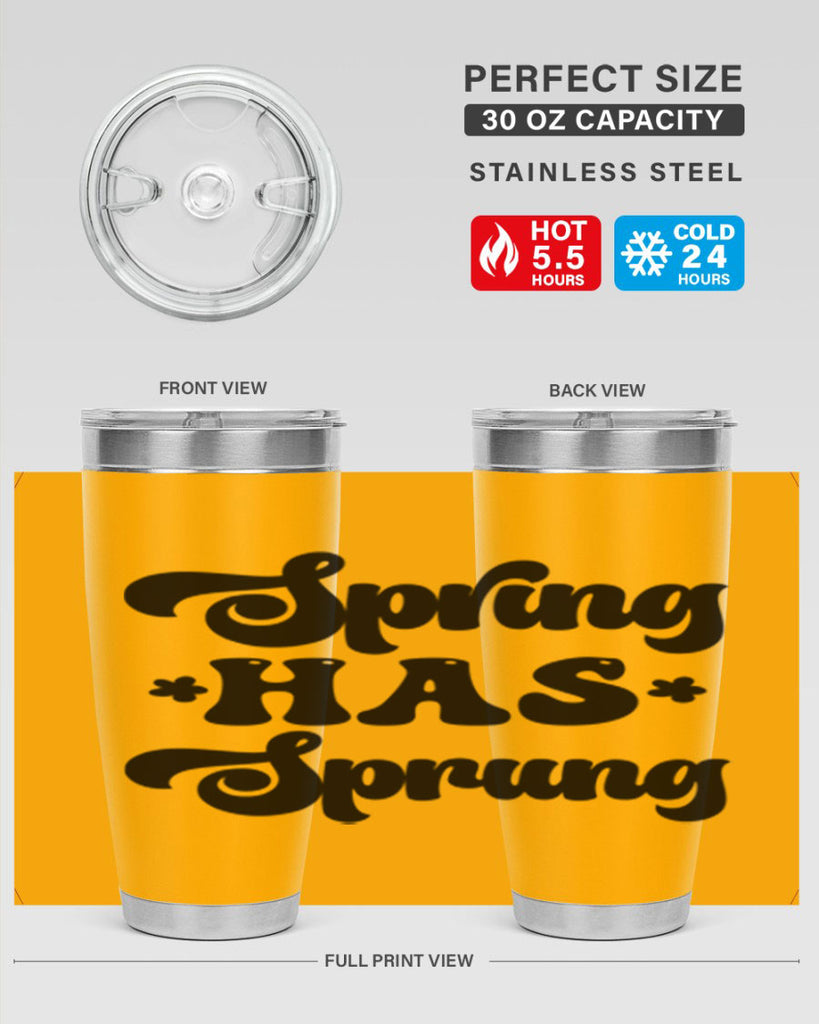 Spring has sprung  492#- spring- Tumbler