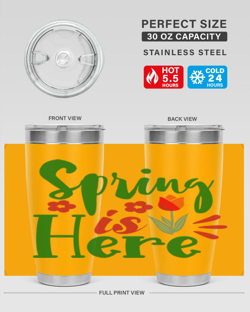 Spring is Here 497#- spring- Tumbler