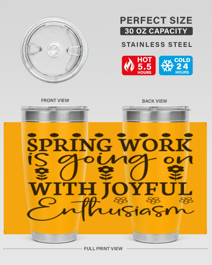 Spring work is going on 521#- spring- Tumbler
