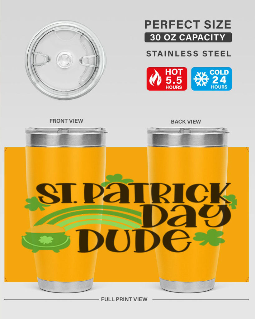 St Patrick Day Dude Style 29#- St Patricks Day- Tumbler