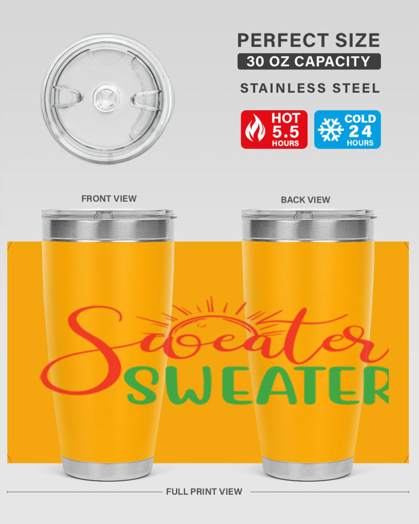 Sweater Weather 583#- fall- Tumbler