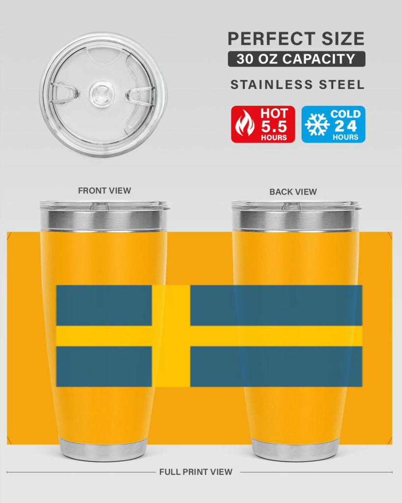 Sweden 29#- world flags- Tumbler