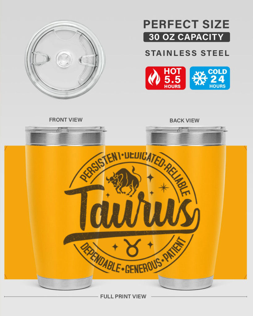 Taurus 494#- zodiac- Tumbler