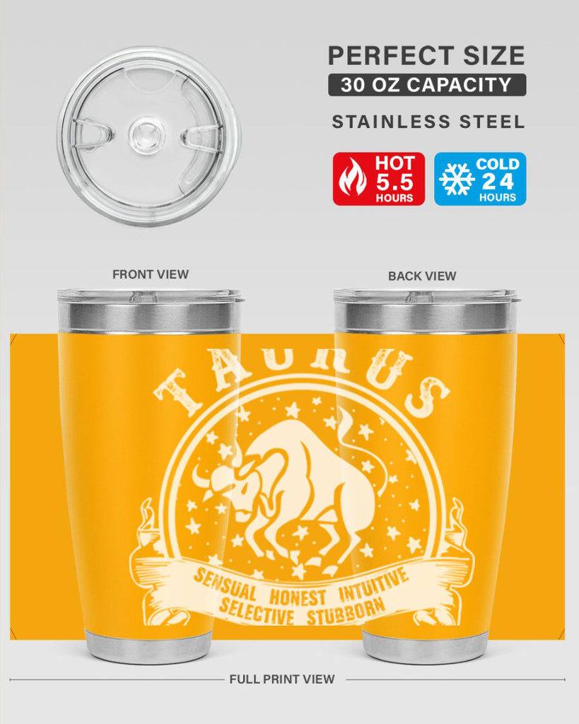 Taurus 6#- zodiac- Tumbler