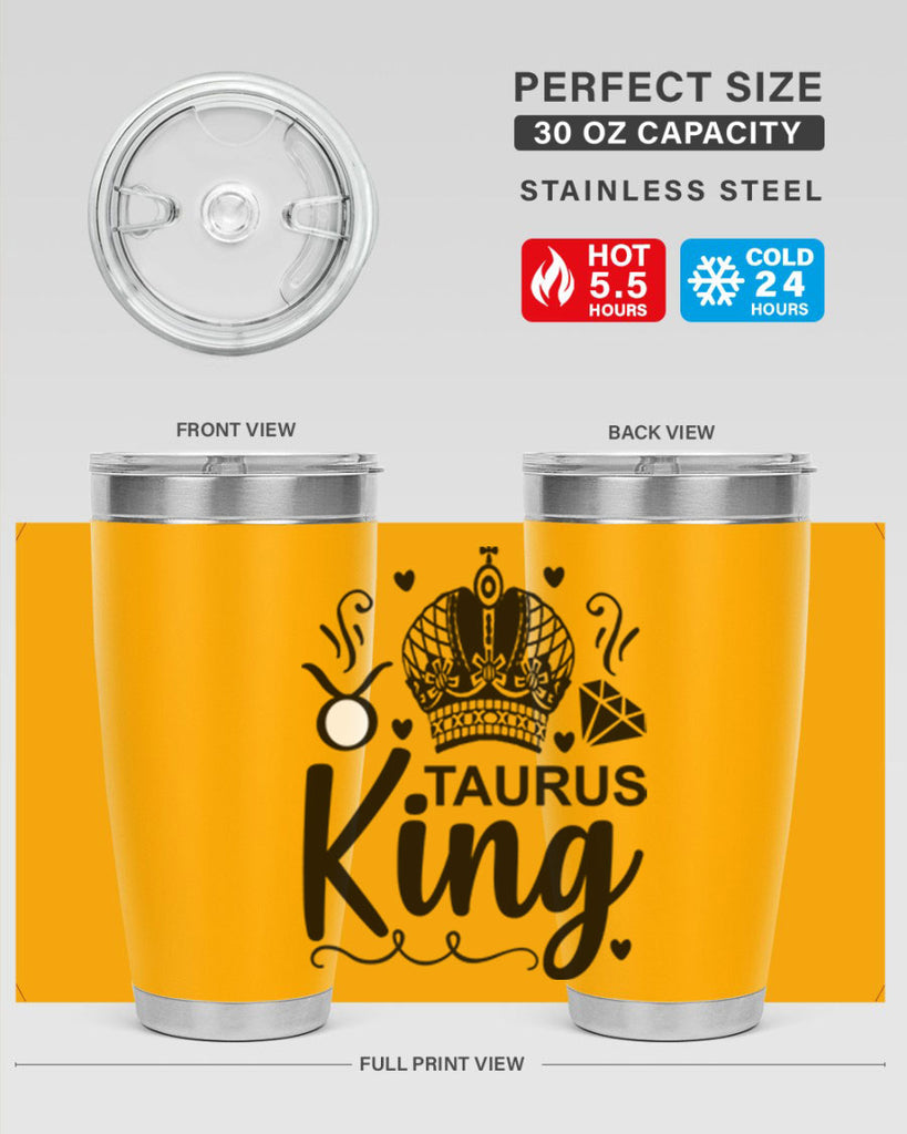 Taurus king 501#- zodiac- Tumbler