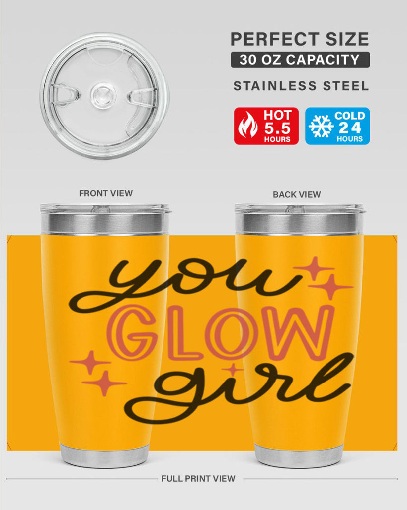 You Glow Girl Style 5#- make up- Tumbler