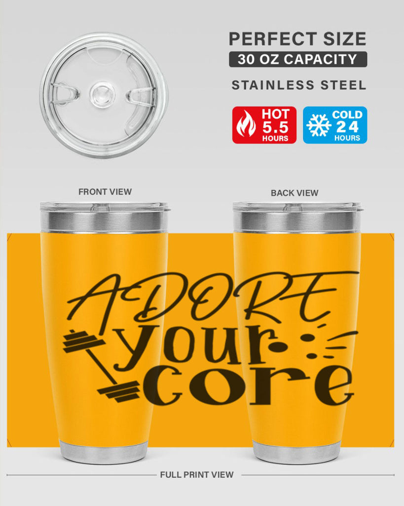 adore your core 53#- gym- Tumbler