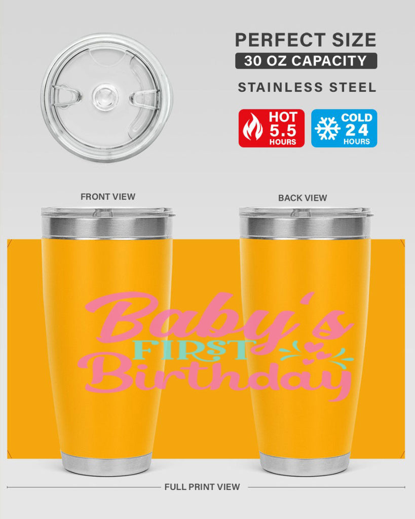 babys first birthday Style 288#- baby- tumbler