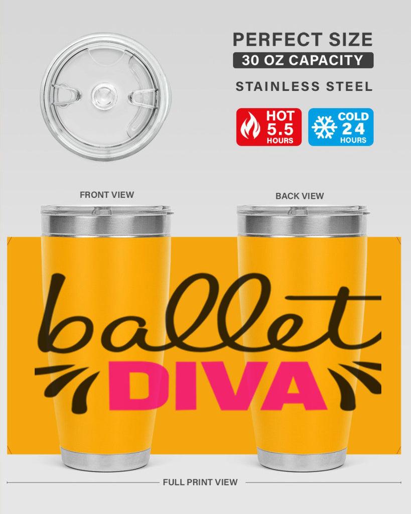 ballet diva 3#- ballet- Tumbler