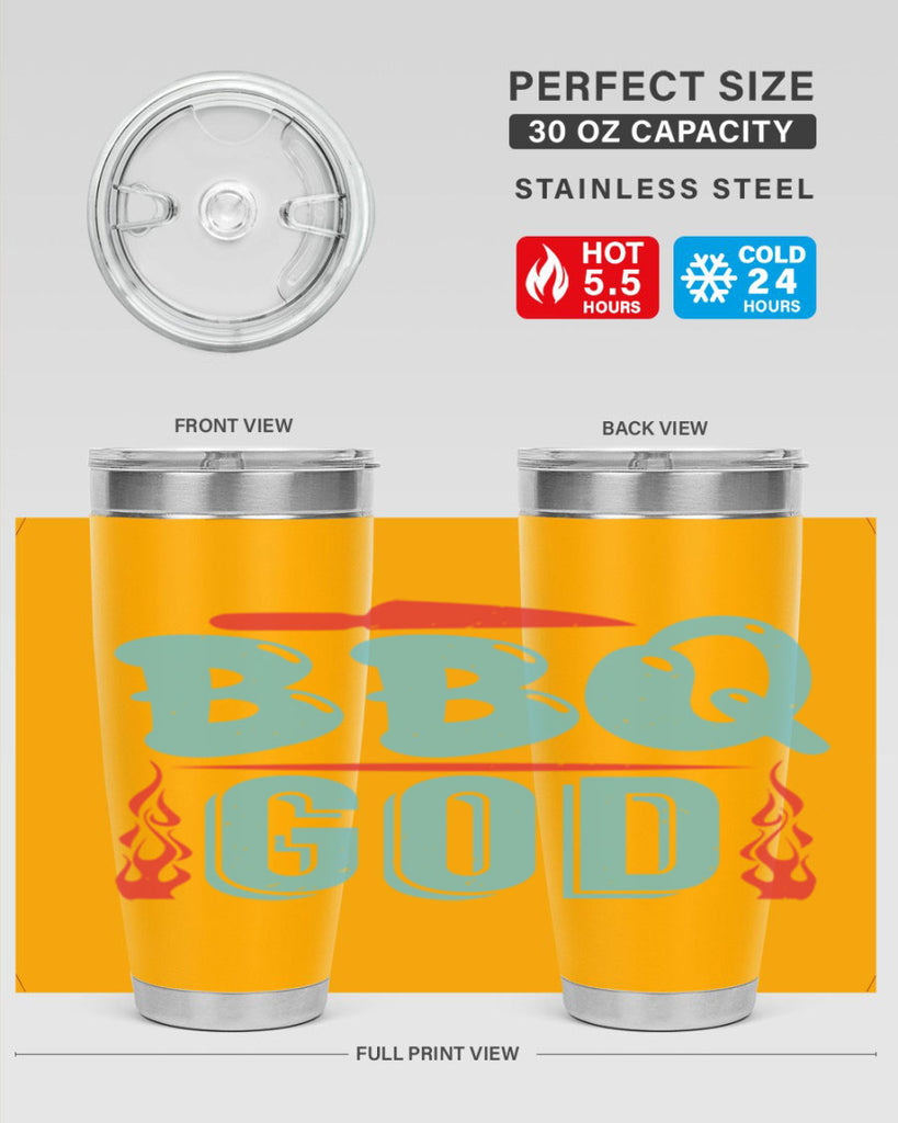 bbq god 28#- bbq- Tumbler