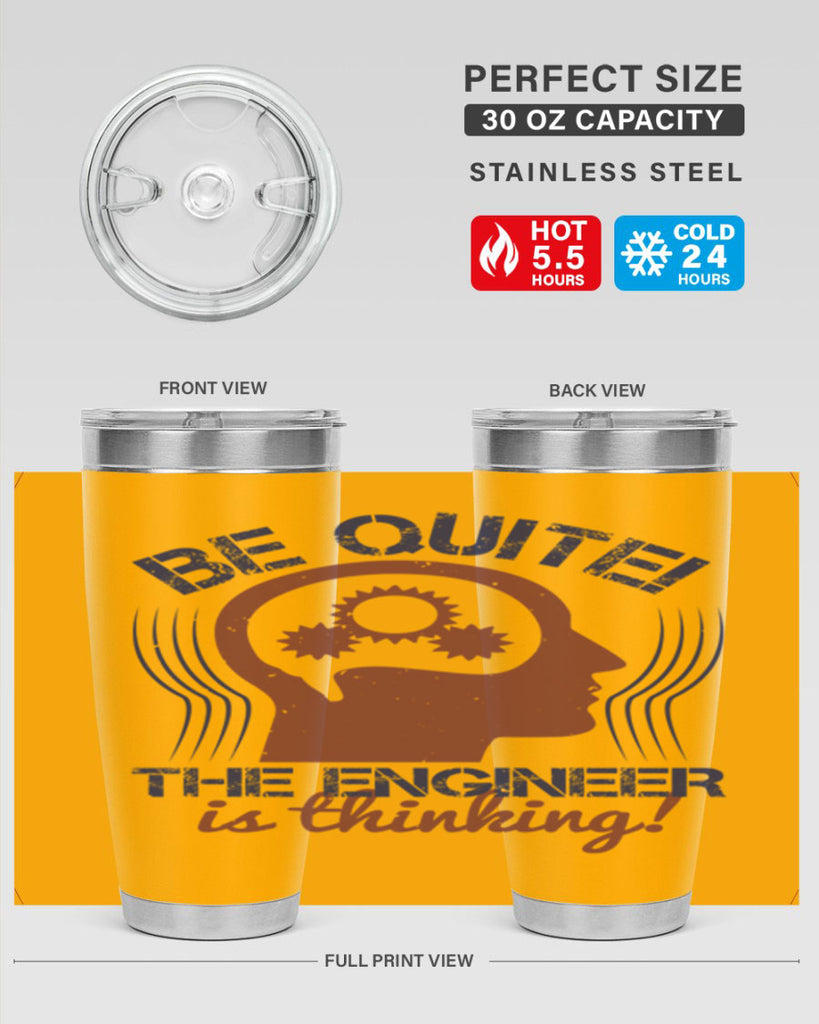 be quite the engineer is thinking Style 39#- engineer- tumbler