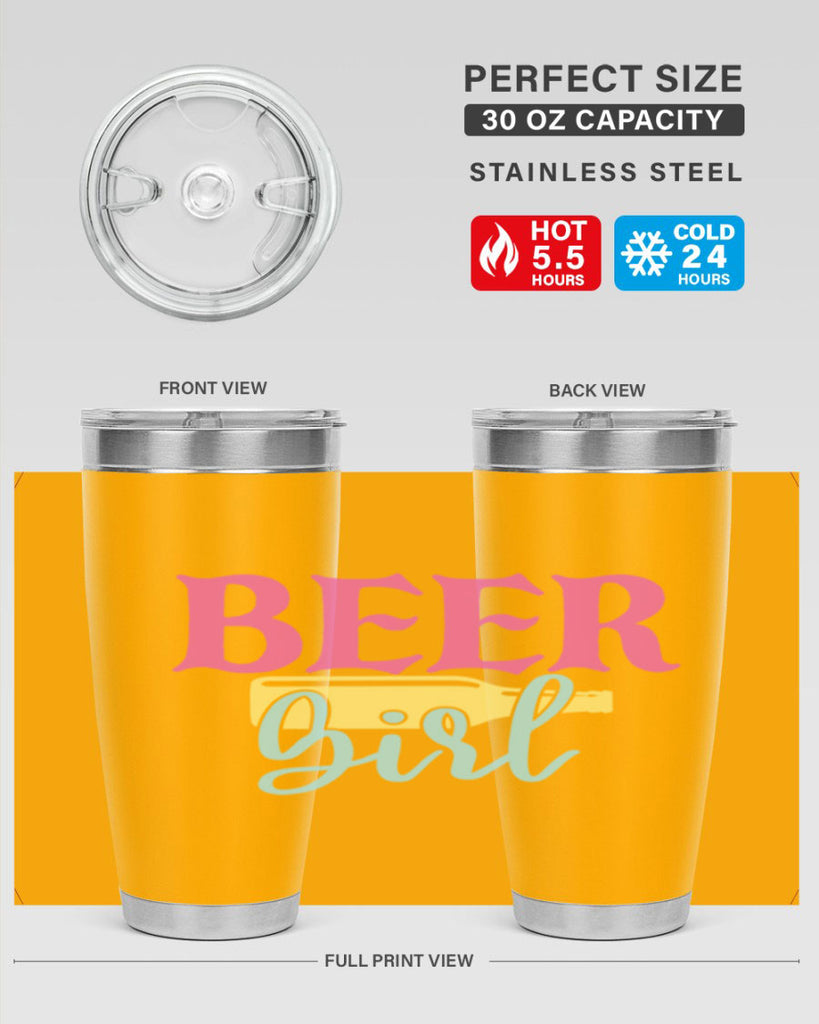 beer girl 132#- beer- Tumbler