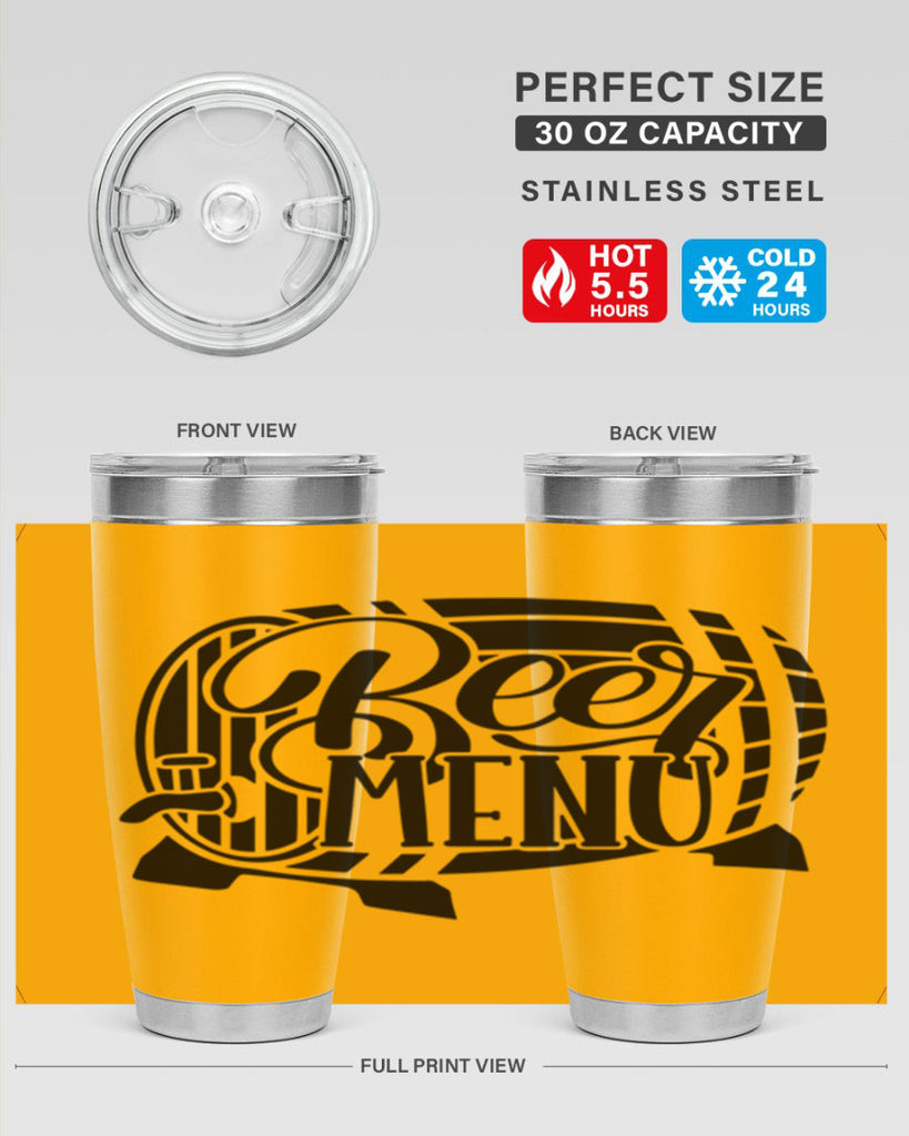 beer menu 45#- beer- Tumbler