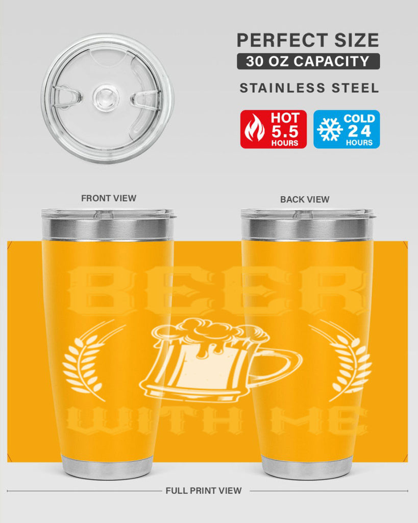 beer with me 103#- beer- Tumbler