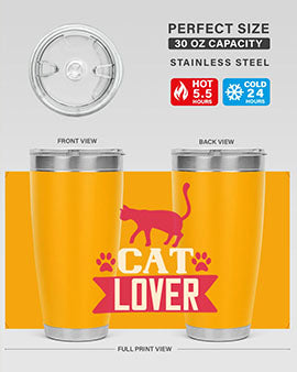 cat lover Style 32#- cat- Tumbler