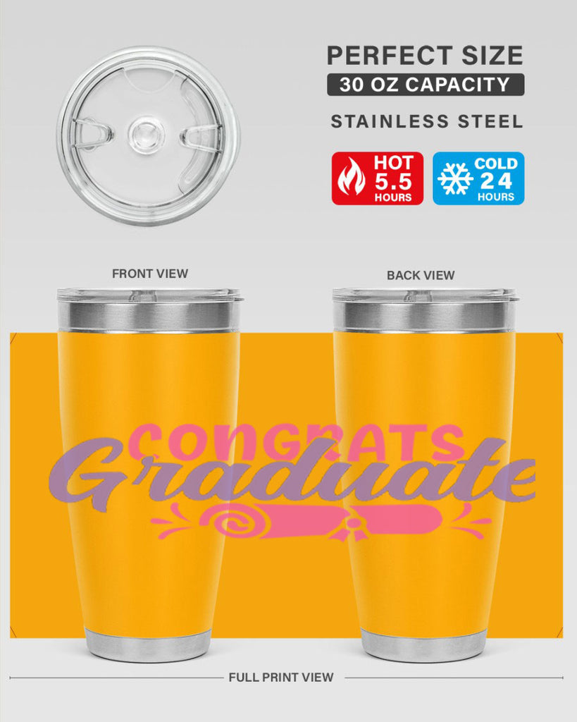 congrats graduate 3#- graduation- Tumbler