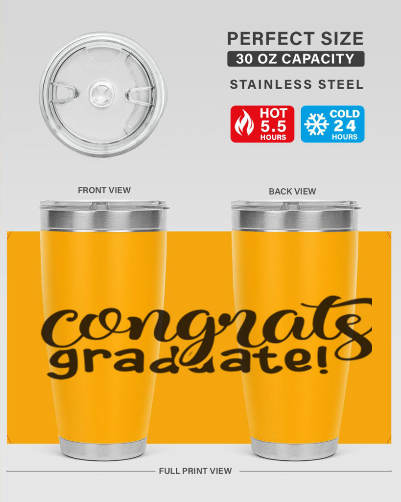 congrats graduate! 2#- graduation- Tumbler