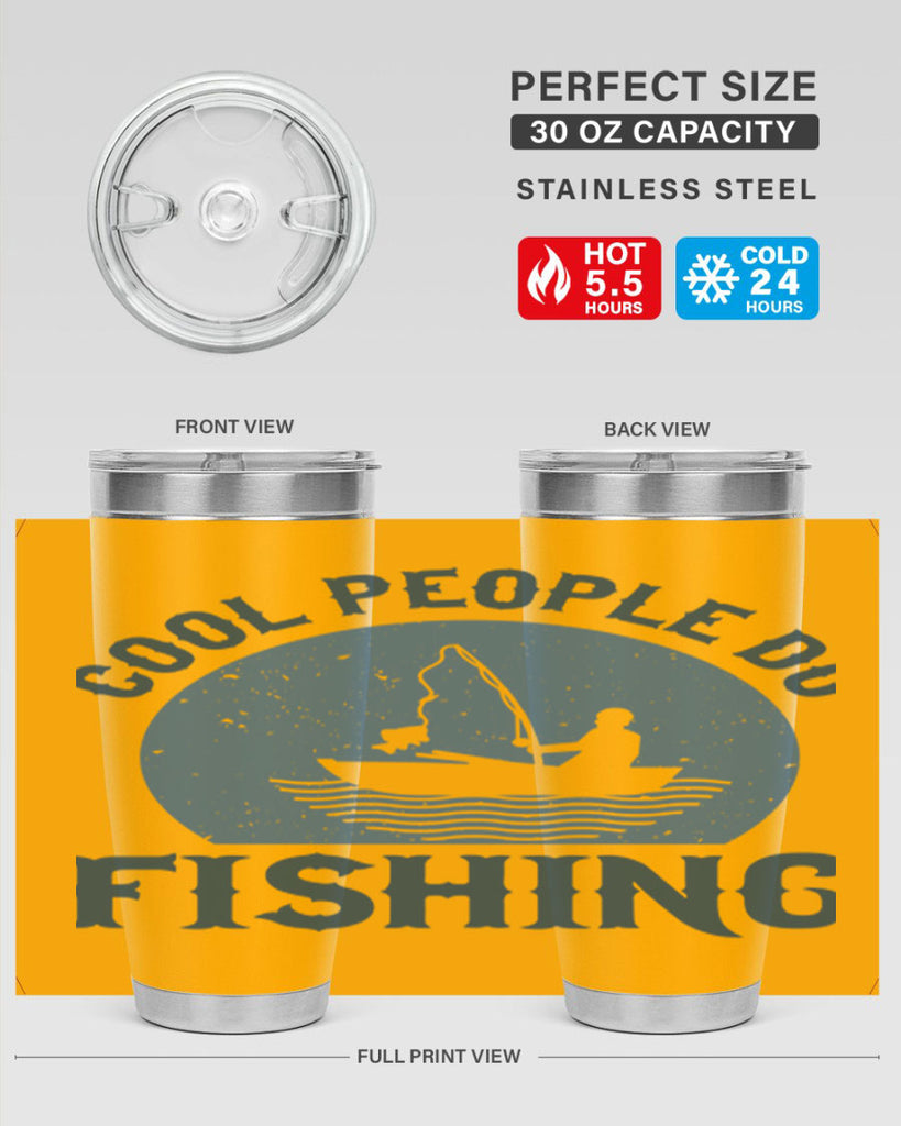 cool people do fishing 170#- fishing- Tumbler