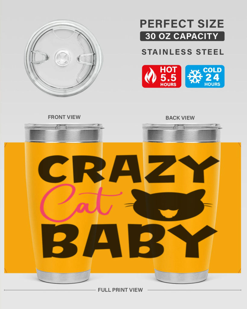 crazy cat baby Style 270#- baby- tumbler