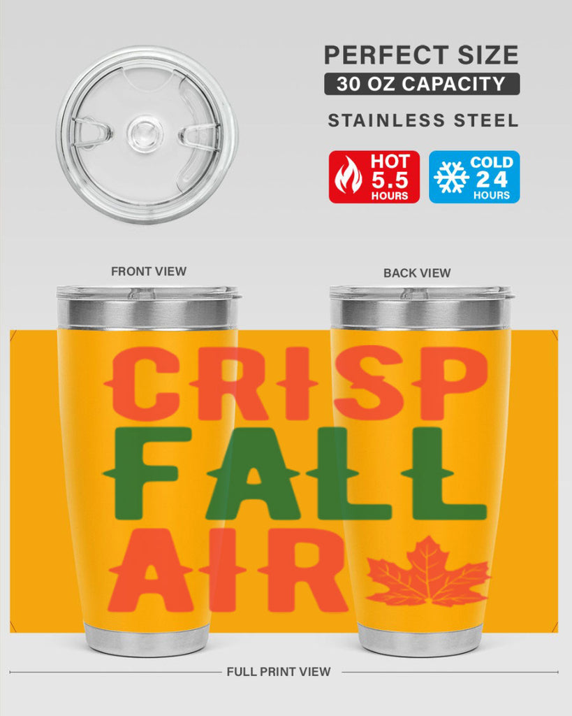 crisp fall air 62#- fall- Tumbler