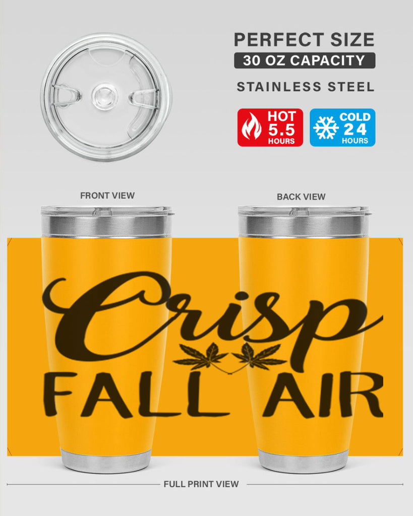 crisp fall air 63#- fall- Tumbler