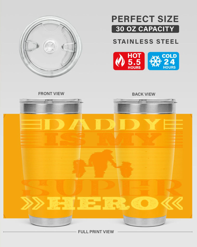 daddy is my super hero 241#- fathers day- Tumbler