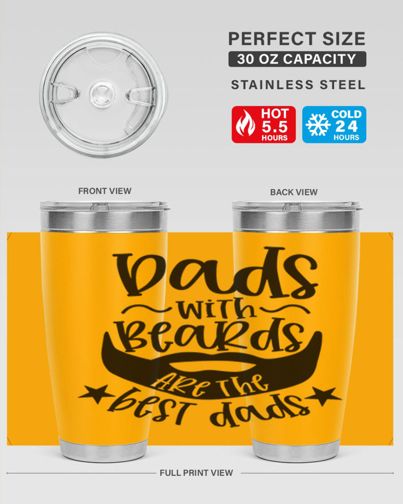 dads with beards are the best dads 53#- fathers day- Tumbler