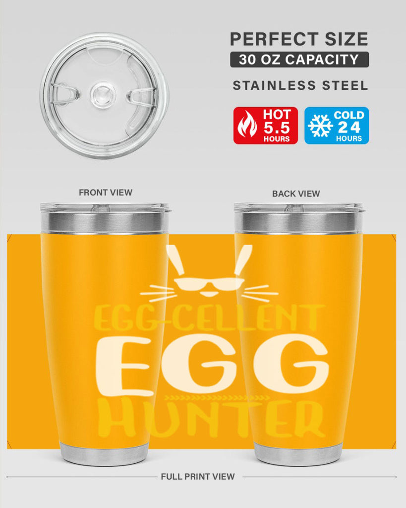 egg cellent egg hunter 82#- easter- Tumbler