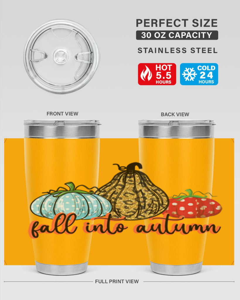 fall into autumn 105#- fall- Tumbler