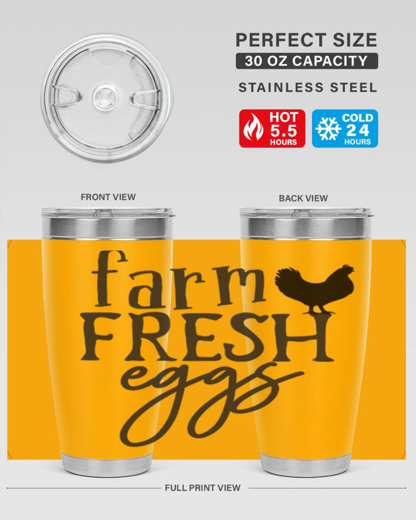 farm fresh eggs 102#- kitchen- Tumbler