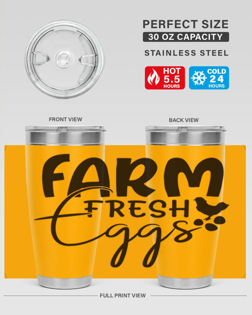 farm fresh eggs 103#- kitchen- Tumbler